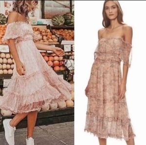 ANTHRO LOVE the label WATERLILY MIDI PRAIRIE DRESS Size Medium